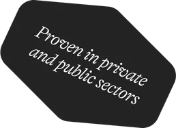 Proven In Private And Public Sectors